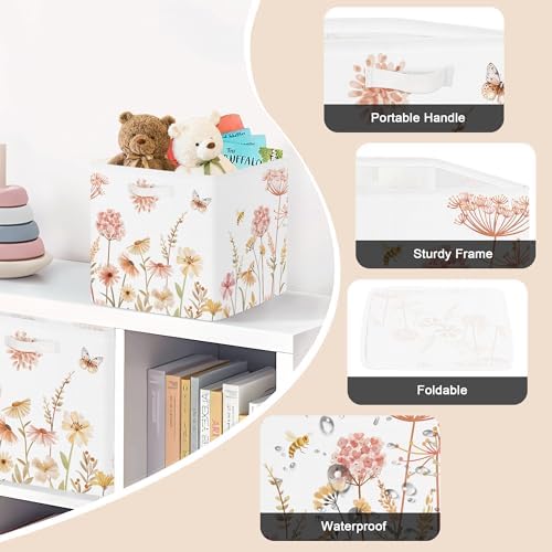 Clastyle 11.8" Flower Storage Basket Set of 3 - Image 6