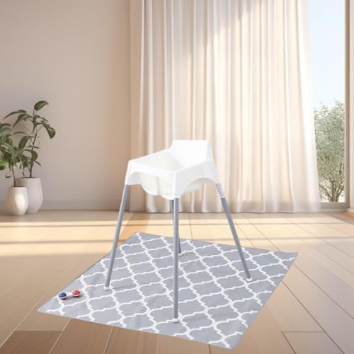 High Chair Stain Protector for, Travel Feeding Mat - Image 4