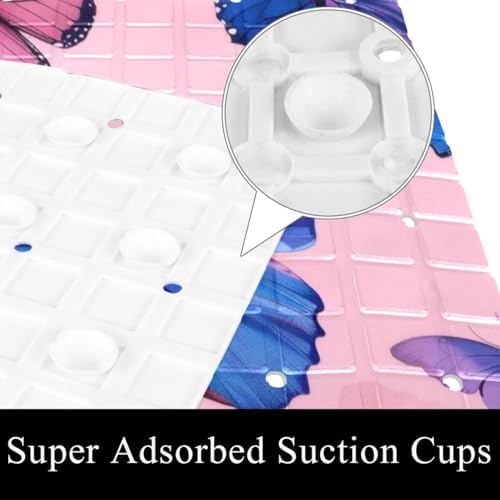 Non Slip Shower Mat Bathtub Mat 15.1x26.8 Inch, Quick Dry Bath Mat - Image 3