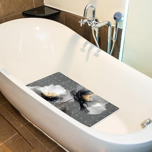 Shower Mat Non Slip, 26.8 x 15.1 Inch Bathtub Mat - Image 5