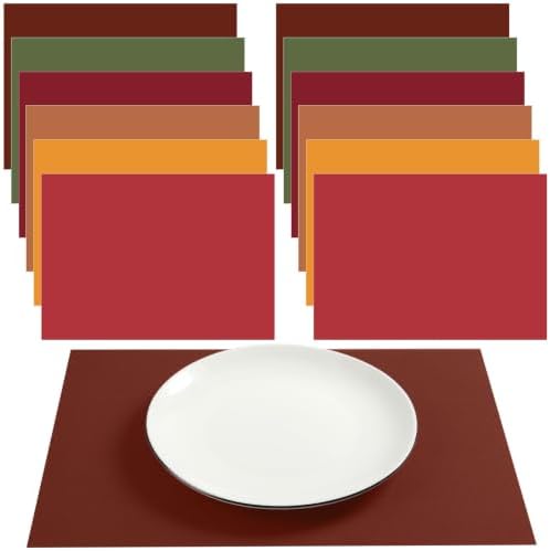 Fullhawl 60 Pcs Valentine's Day Paper Placemats Disposable Placemats by Fullhawl