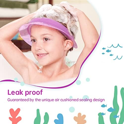 Kair Bath Visor for Babies, Silicone Air Cushioned Shower Cap for kids - Image 2