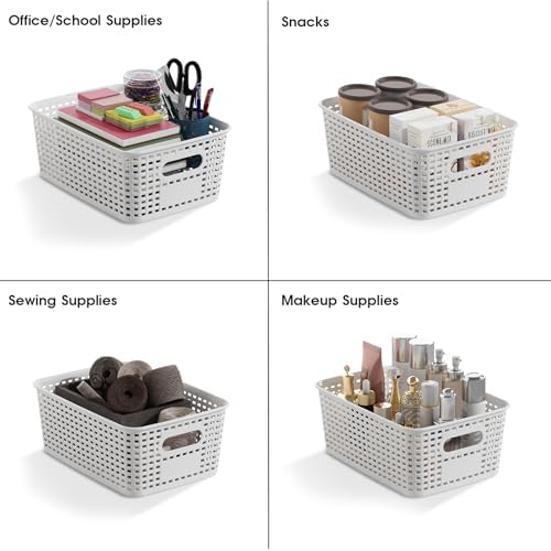 ORGIDOL Plastic Storage Basket - Image 5