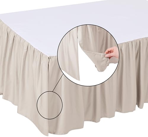Crib Skirt Dust Ruffle, 100% Egyptian Cotton 400 Thread Count Soft Breathable - Image 5