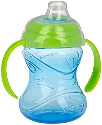 Nuby Clik-It Grip N' Sip Soft Spout No-Spill Training Sippy Cup - 10 oz - 4+ - Image 6