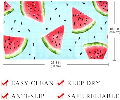 Non Slip Shower Mat Bathtub Mat 15.1x26.8 Inch, Quick Dry Bath Mat - Image 4