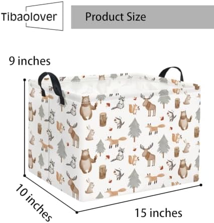 Rectangular Valentines Basket for Women Girls Storage Bin Organizer Box Shelf - Image 2