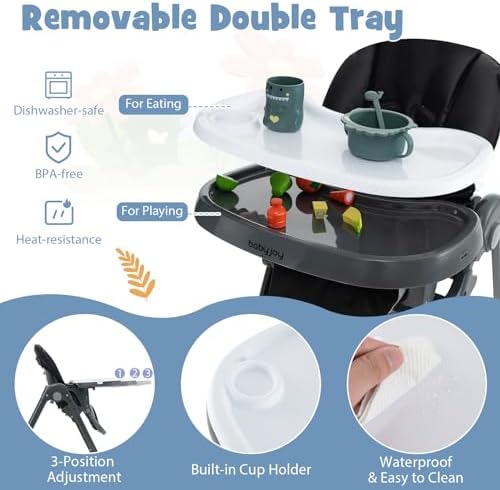 BABY JOY Convertible High Chair - Image 3