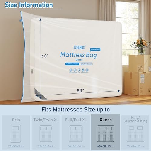 ZCHENBS® - 2 PK Queen Mattress Bags - Image 4