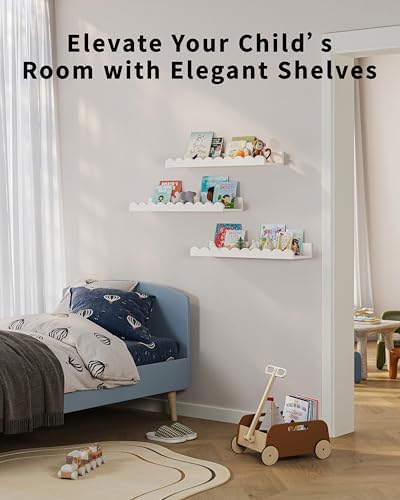 G&W Gruwald Nursery Book Shelves, Nursery Decor - Image 3