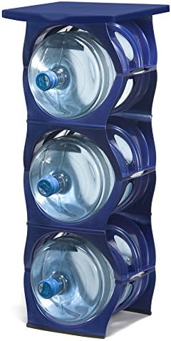 Bariboo Stackable Water Bottle Storage Rack Best Water Jugs 5 Gallon Organizer. - Image 2