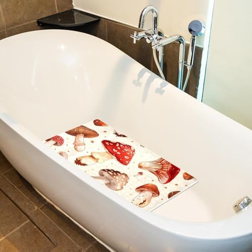 Non Slip Bathtub and Shower Mat 26.8x15.1 inch, Bath Mat - Image 5