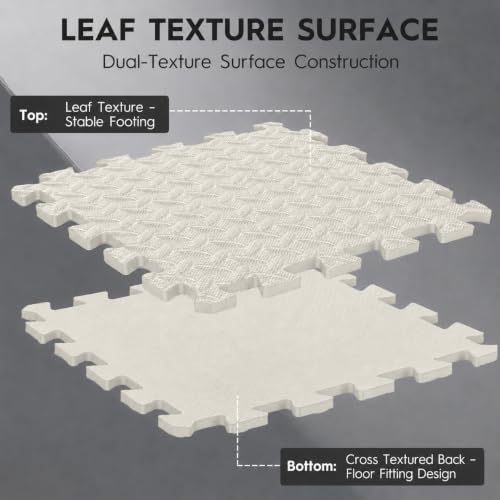 18 Pcs EVA Foam Floor Tiles, Puzzle Exercise Mat Set - Image 5