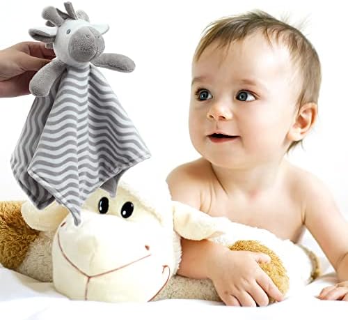 CREVENT Cozy Plush Baby Security Blanket, Loveys - Image 7