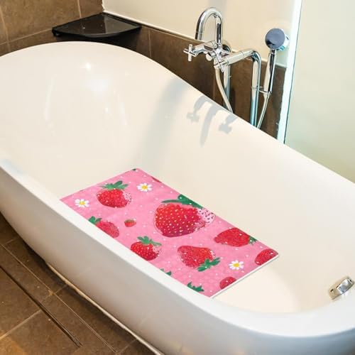 Shower Mat Non Slip, 26.8 x 15.1 Inch Bathtub Mat - Image 5