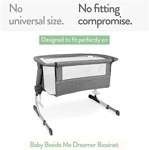 Bassinet Fitted Sheets 33x20 for Baby Beside Dreamer Bassinet & Bedside Sleeper - Image 2