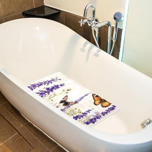Shower Mat Bathtub Mat, 26.8x15.1 inch, Non-Slip Bath Mat - Image 5