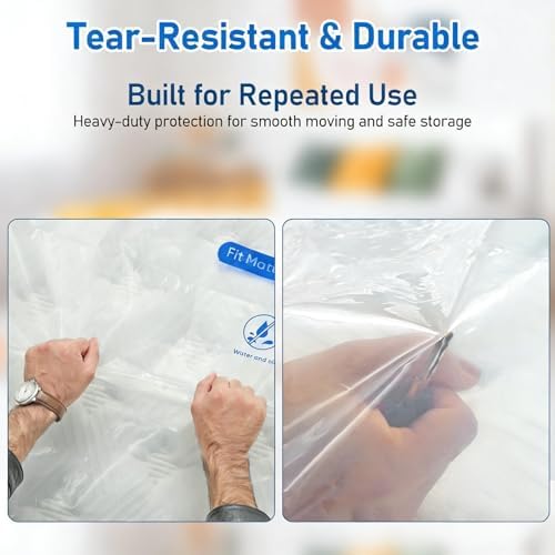 ZCHENBS® - King Mattress Bags for Moving, Waterproof Storage Bag - Image 5