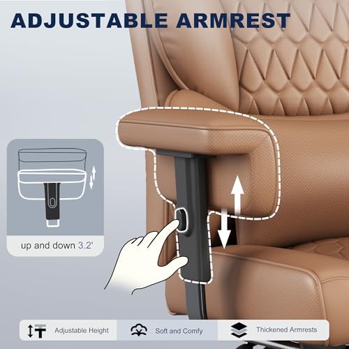 Misolant Big and Tall Office Chair - Image 4