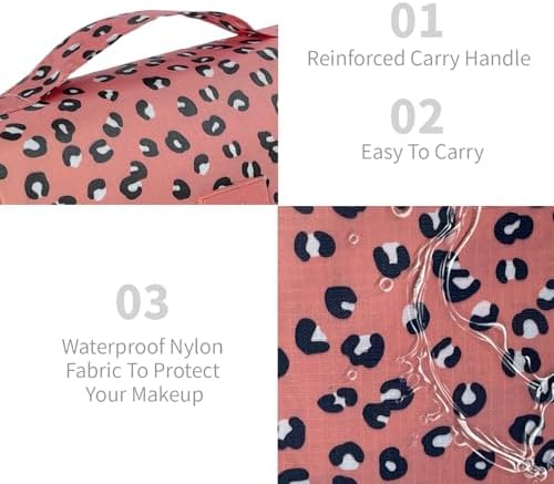 Lcsmaokin Large Capacity Toiletry Bag Travel Bag - Image 5