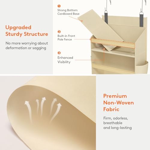 Lifewit 1 Pack Over the Door Organizer, 12 Section Hanging Storage - Image 5
