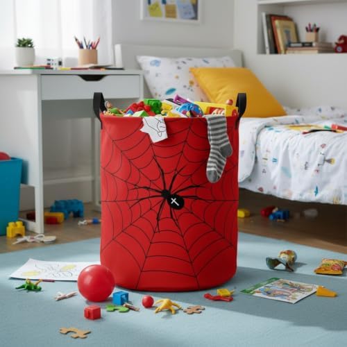 Baby Laundry Basket Baby Nursery Hamper Kids Laundry Basket Toy Storage Bin - Image 3