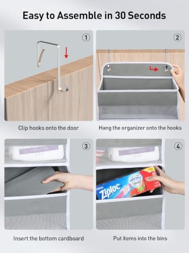Yecaye Over the Door Organizer, Stuffed Animal Storage, Bathroom Organizers and - Image 4