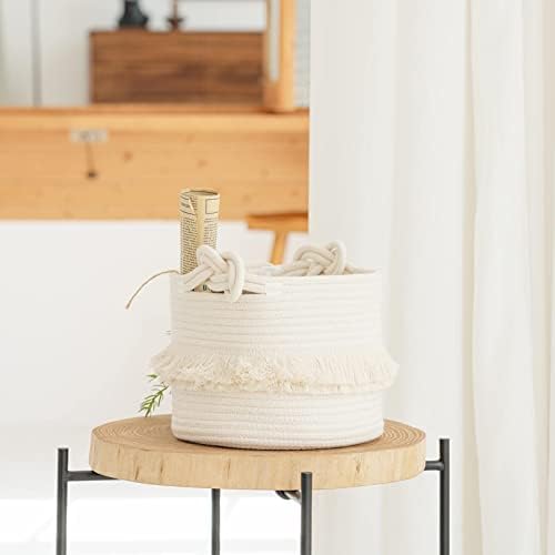 CherryNow Small Woven Rope Baby Basket - Image 7