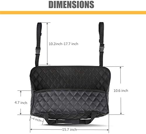 Car Net Pocket Handbag Holder, PU Leather Handbag Holder - Image 5