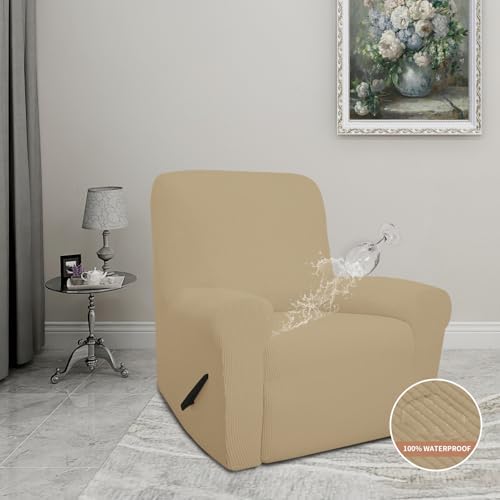 Easy-Going 100% Waterproof Recliner Chair Cover，1-Piece Recliner Slipcover - Image 2