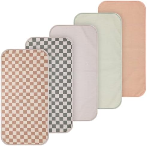 Hahafelt 5 Pcs Waterproof Changing Pad Liner by Hahafelt