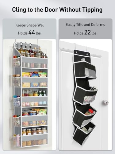 Yecaye Over the Door Organizer, Stuffed Animal Storage, Bathroom Organizers and - Image 2
