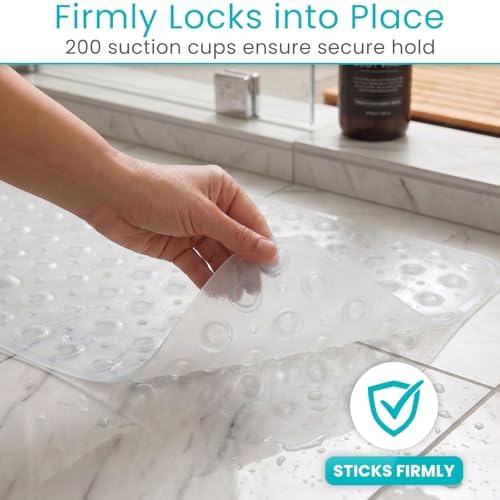 Vive Bathtub Mat for Bath & Shower Floors - Image 5