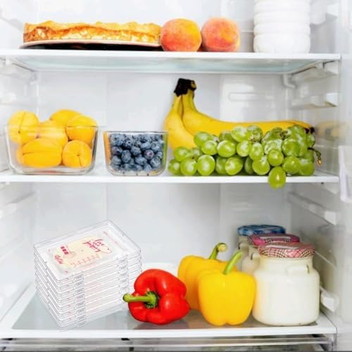 16 Pcs Clear Flat Breast Milk Freezer Storage Organizer, Space Saving - Image 2