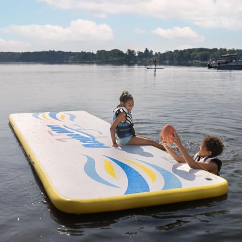 Rave Sports Inflatable Aqua Mat, Platform and Swim Dock - Image 3