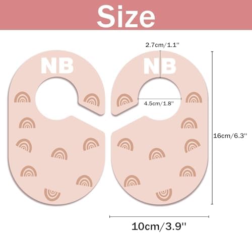 Baby Closet Dividers Durable Plastic Clothes Organizers 16 Pack - Image 3