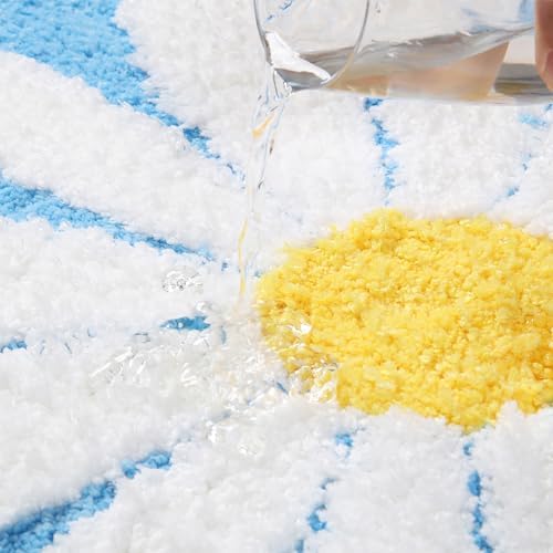 Cute Bath Mat, Water Absorption Non Slip Mat, Soft Machine Wash Rug Mat - Image 5