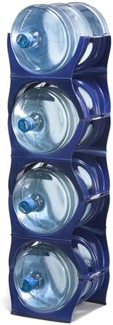 Bariboo Stackable Water Bottle Storage Rack Best Water Jugs 5 Gallon Organizer. by Bariboo