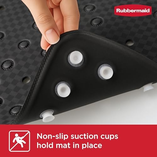 Rubbermaid Soft Foam Bath Tub Shower Mat, Non-Slip Tub Mat - Image 5