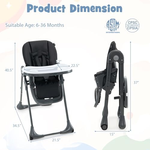 BABY JOY Convertible High Chair - Image 6