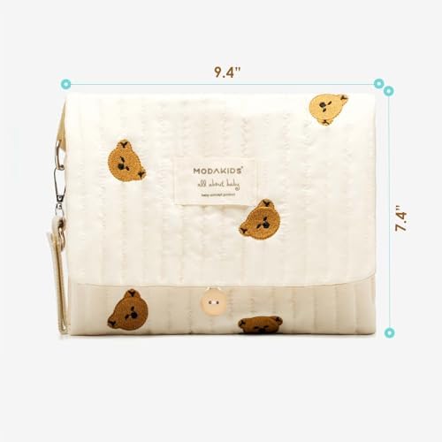 MODAKIDS Baby Bag Organizer, Waterproof Mini Diaper Bag, Foldable Mom Travel Set - Image 6