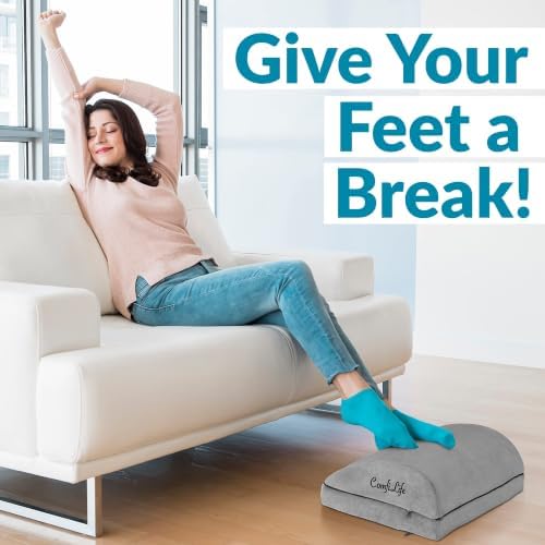 ComfiLife Foot Rest for Under Desk at Work – Adjustable Desk FootRest for - Image 7