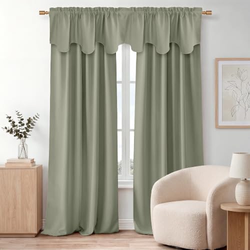 NICETOWN Valance Curtain Kitchen Farmhouse Window Decor - Image 6