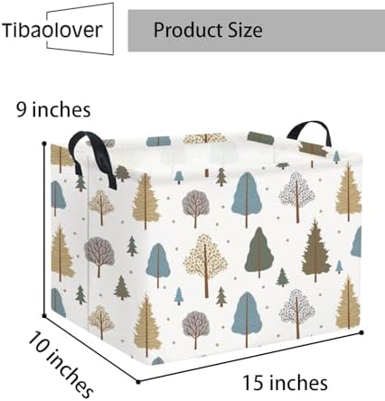 Rectangular Kids Storage Bin Gift & Baby Organizer Shelf Book Basket Room Decor - Image 6