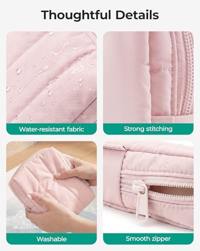 BAGSMART Small Travel Makeup Bag - Image 5