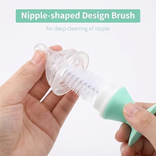 Ariseno 4-in-1 Baby Bottle Brush Set - Image 4
