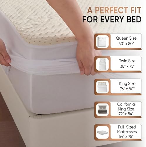 Luxury Waterproof Organic Mattress Protector Twin XL Size - Image 6