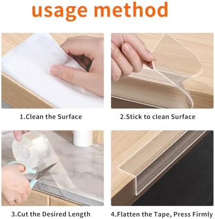 Edge Corner Protector Baby Proofing, Soft Clear Furniture Table Corner Guard & - Image 6
