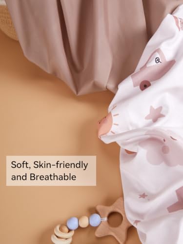 TILLYOU Changing Pad Cover Set in Soft Jersey Material - Image 3