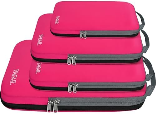 BAGAIL 4 Set/6 Set/8 Set Compression Packing Cubes Travel Accessories by BAGAIL